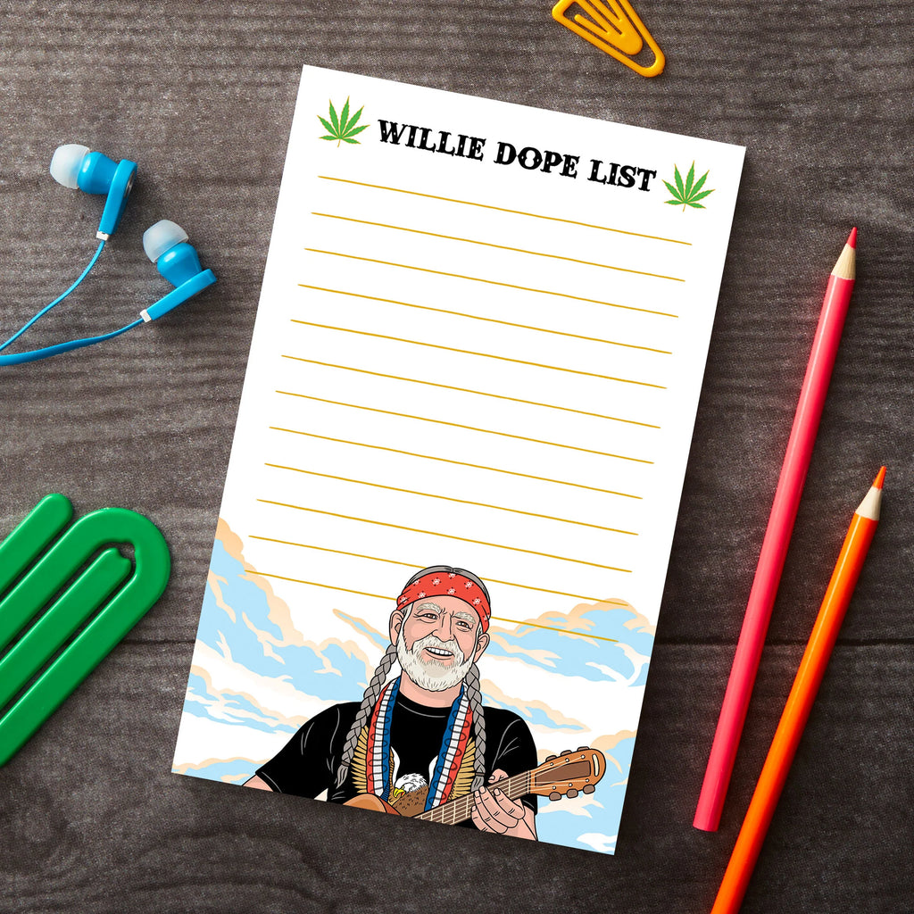 Notepad: Willie Dope List