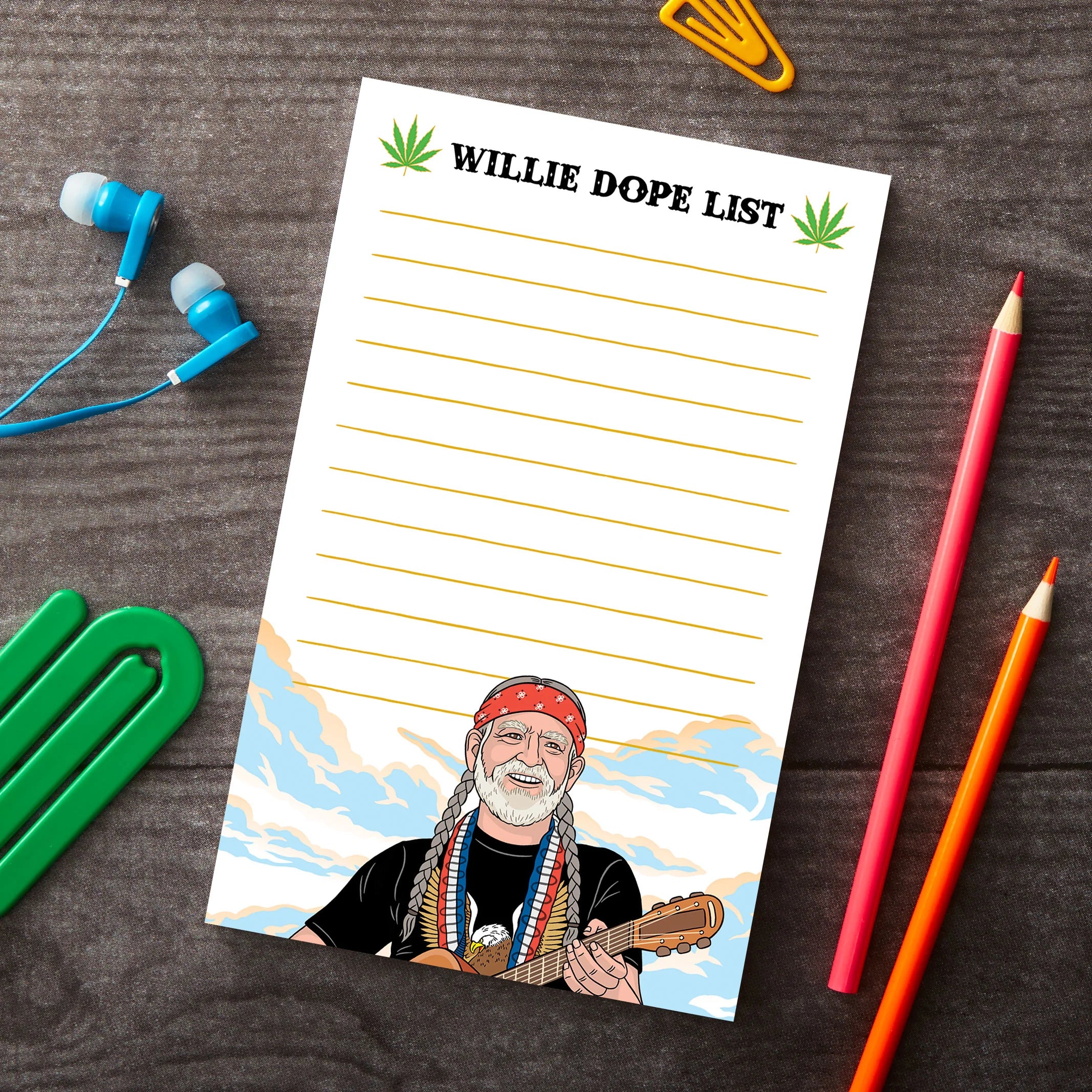 Notepad: Willie Dope List