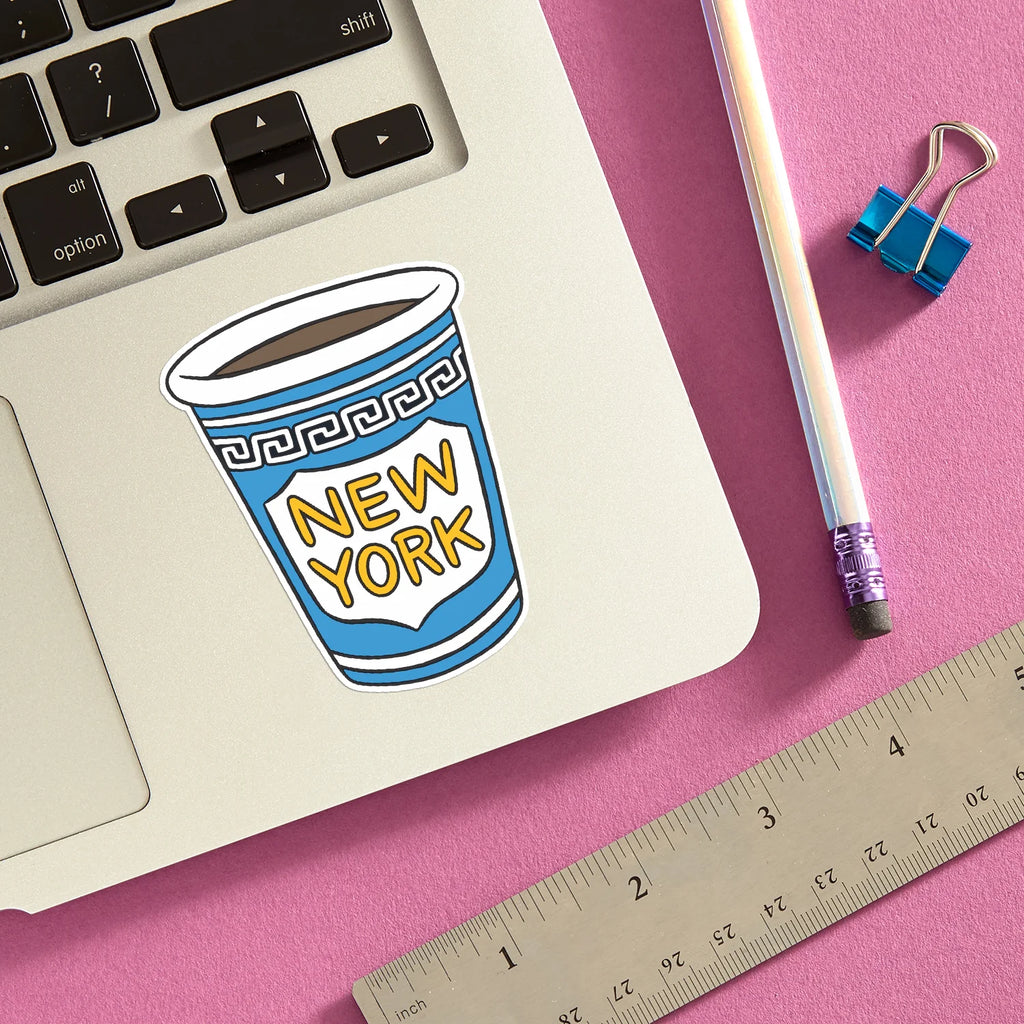 Die Cut Sticker - NYC Coffee Cup