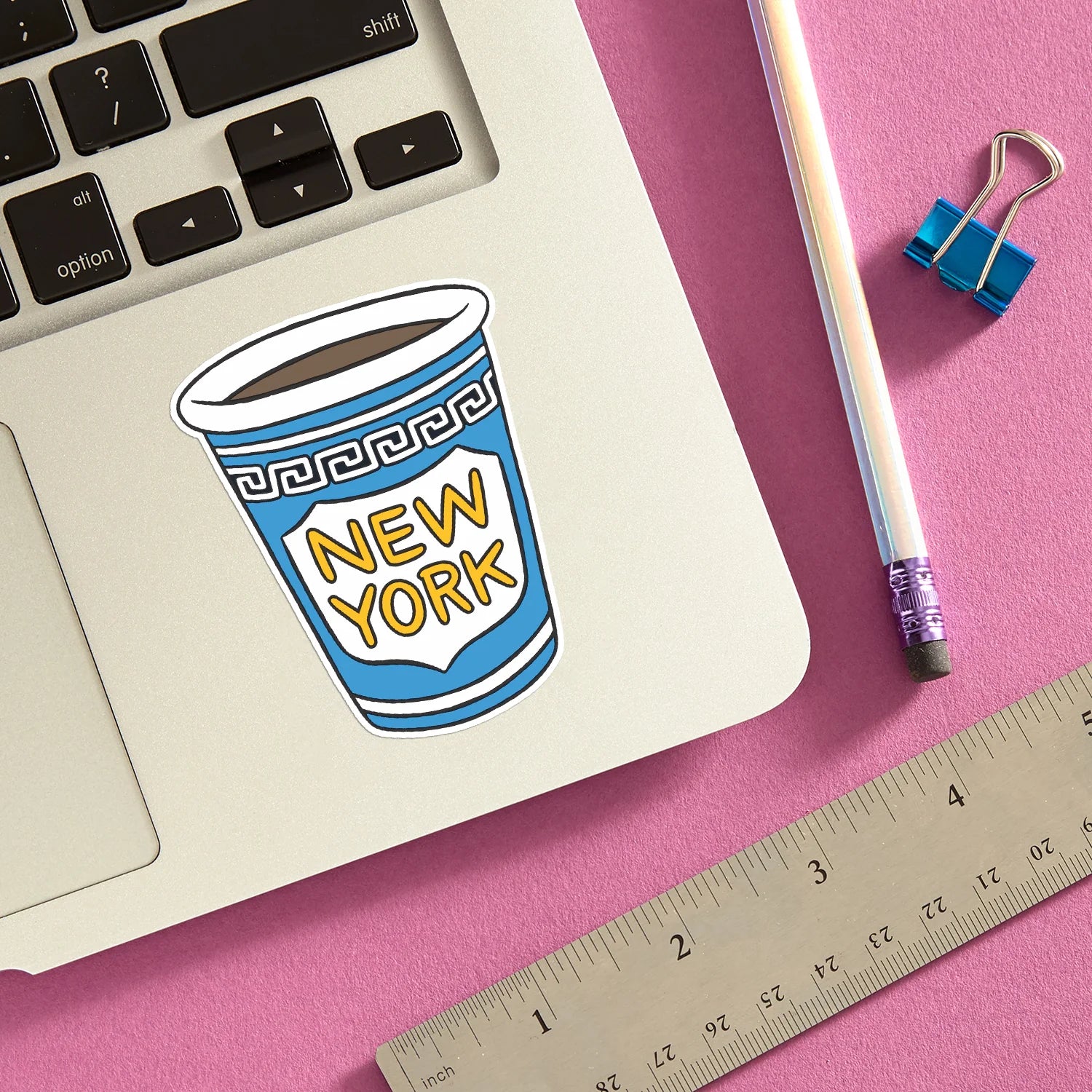 Die Cut Sticker - NYC Coffee Cup