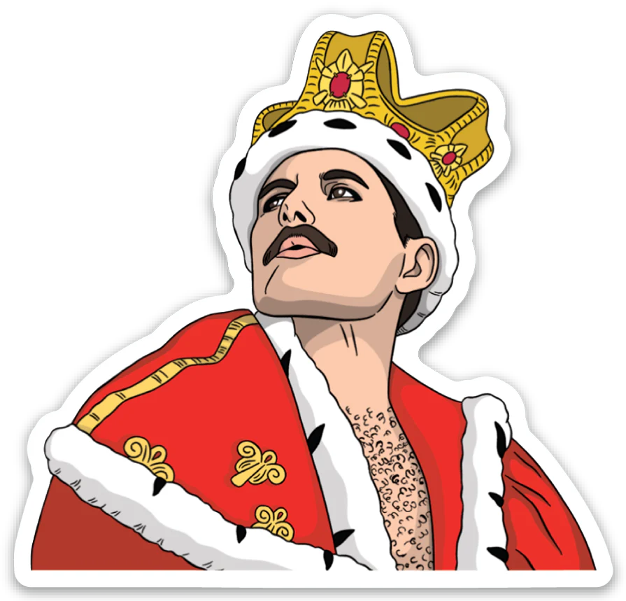 Die Cut Magnet - Freddie