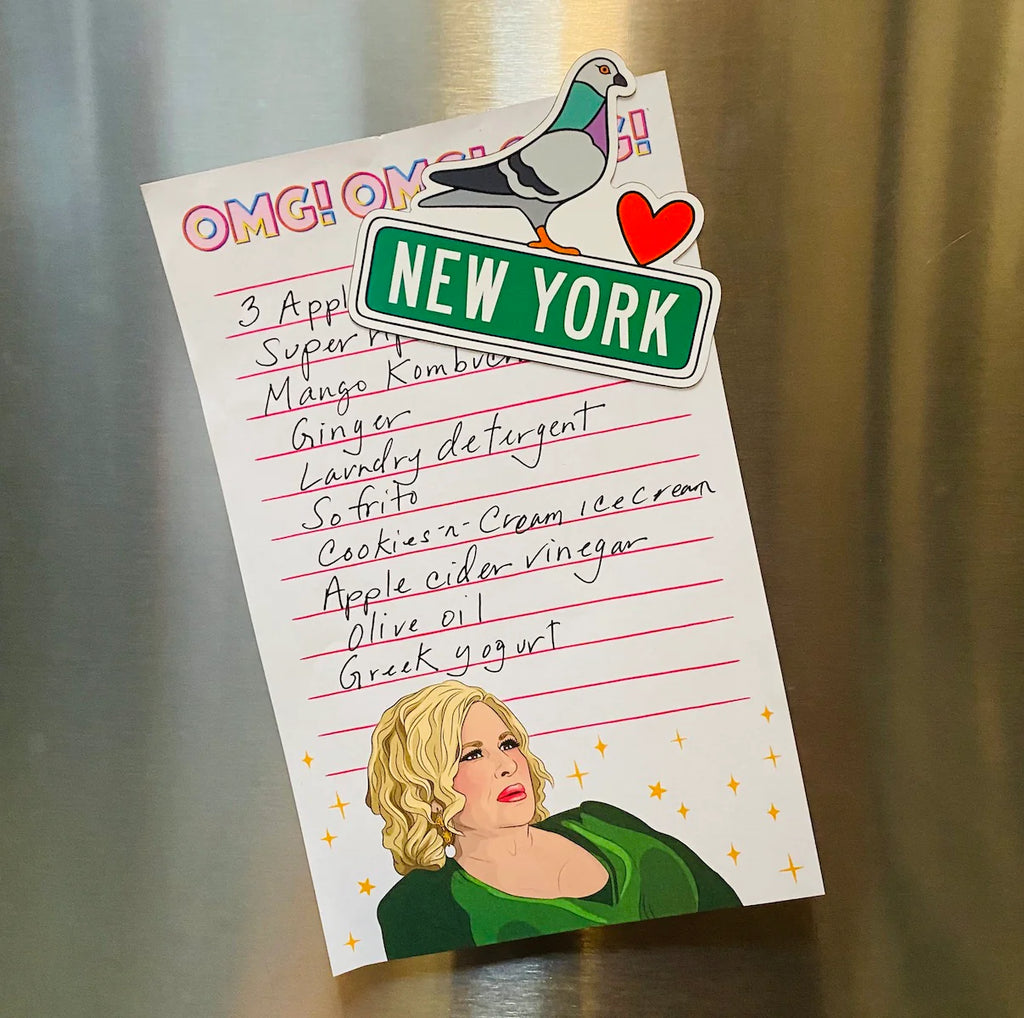 Die Cut Magnet - New York Pigeon