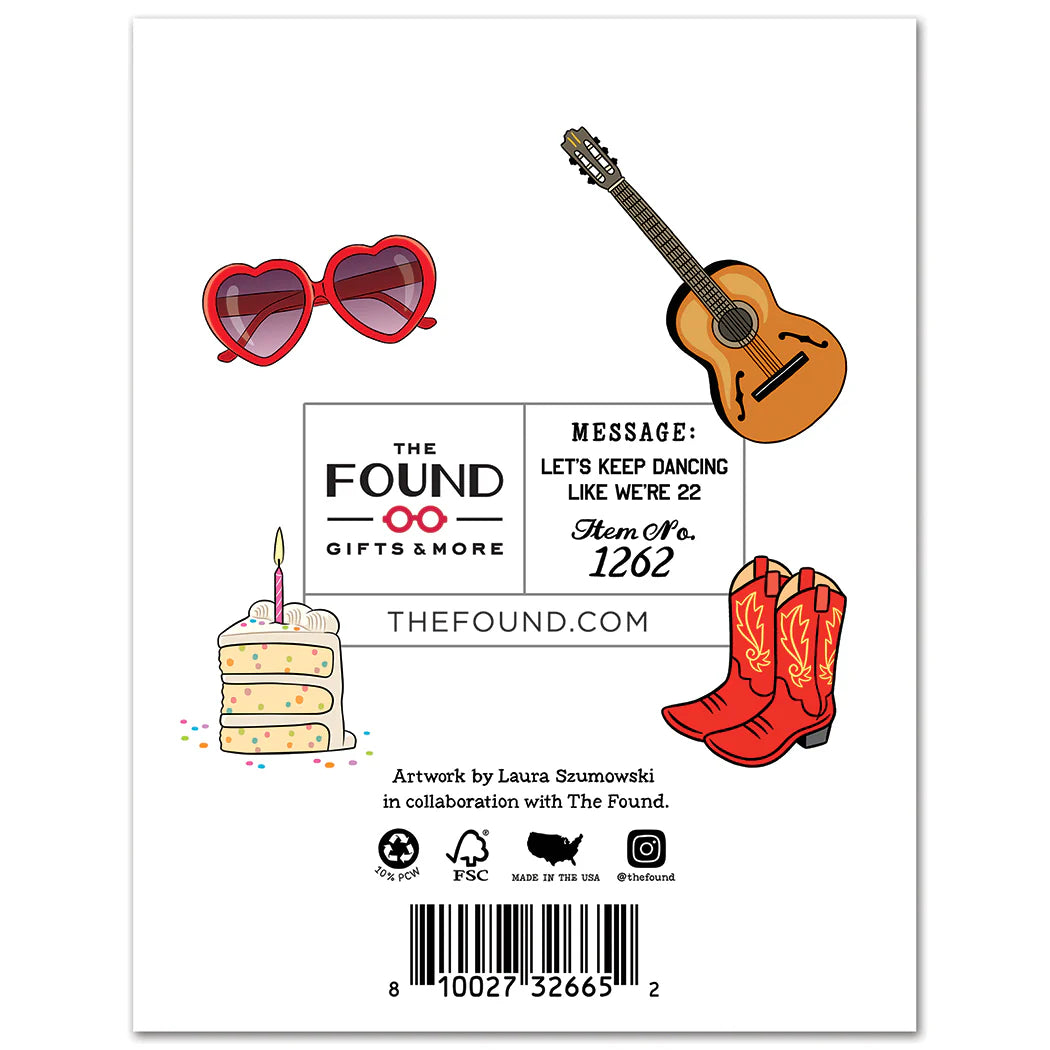 TS A Lot Going On Birthday Card