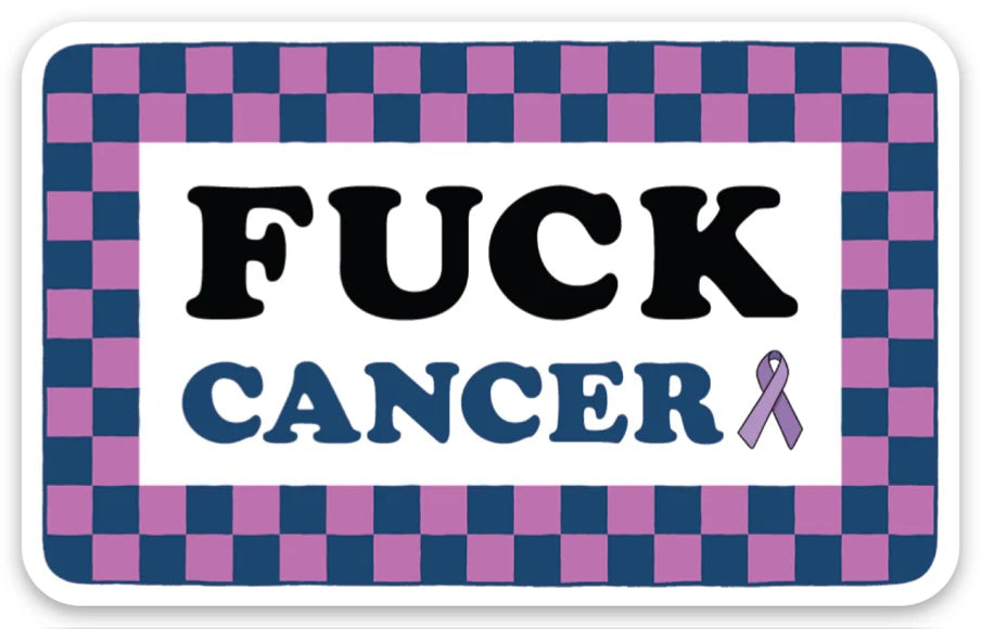 Die Cut Sticker - FUCK Cancer