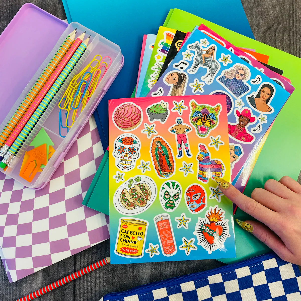 Sticker Sheet - Latino/e
