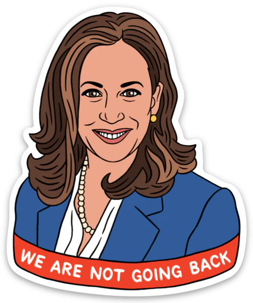 Die Cut Sticker - Kamala Harris