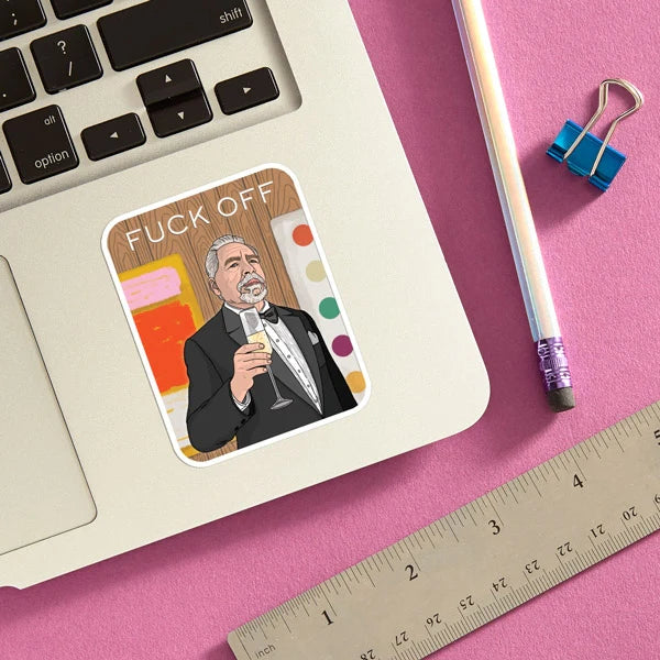 Die Cut Sticker - Succession Fuck Off