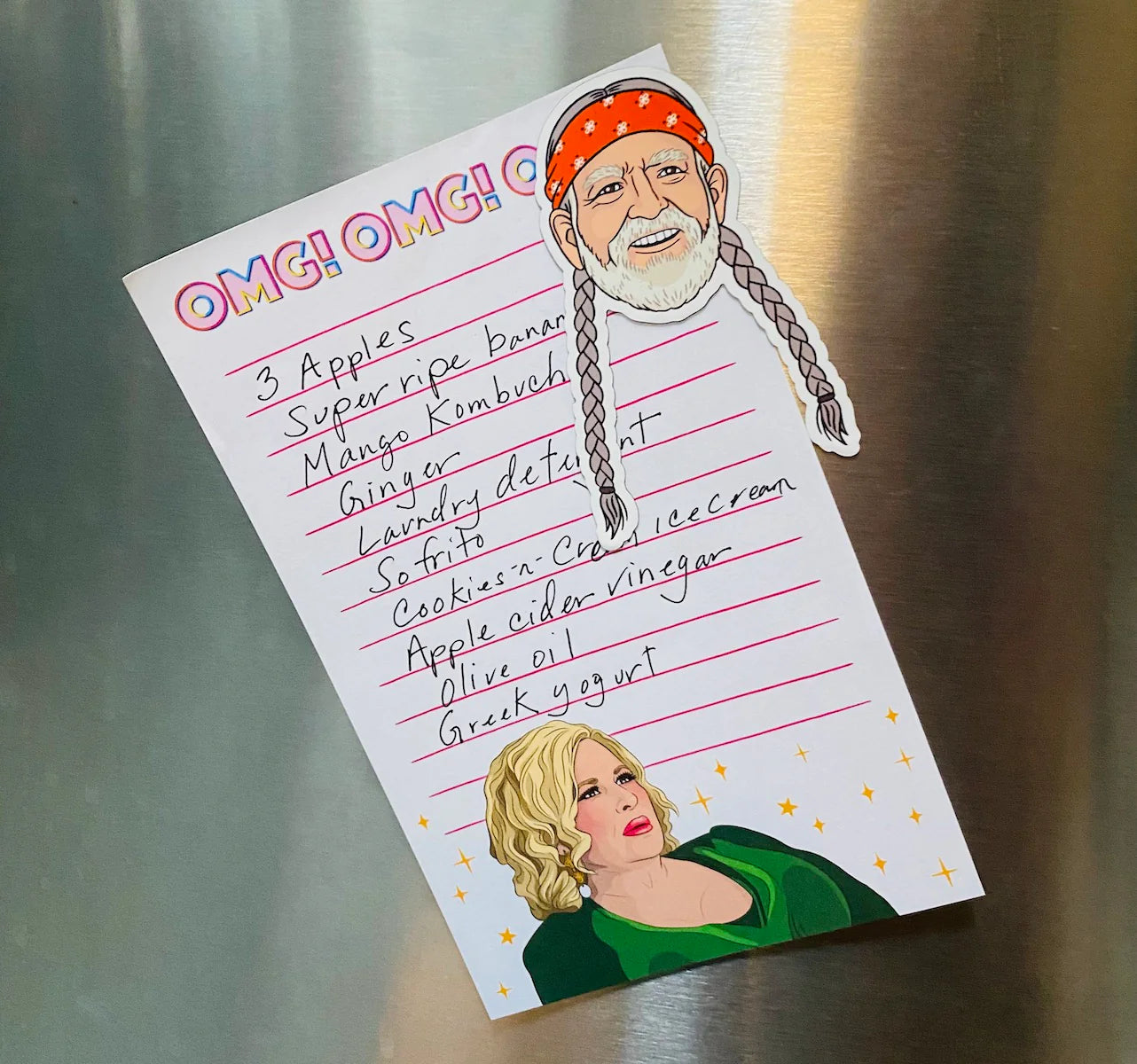 Die Cut Magnet - Willie