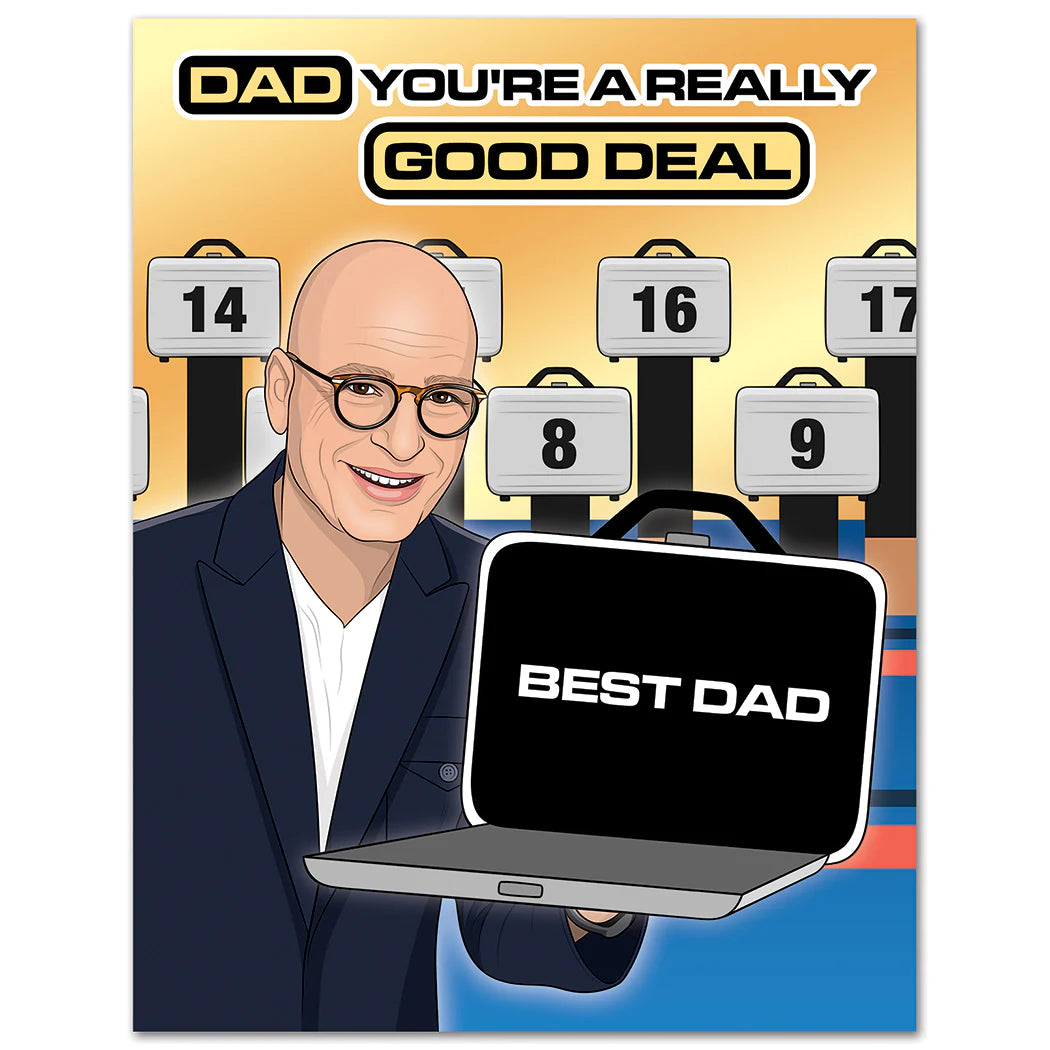 Dad You're a Really Good Deal Father's Day Card