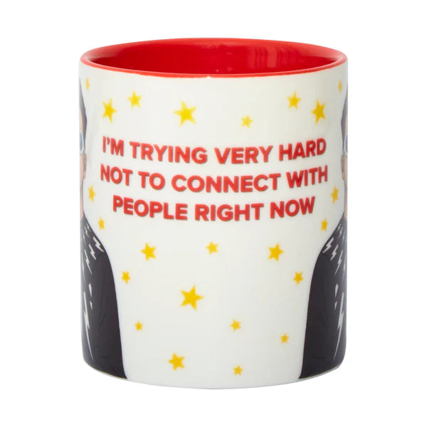 Coffee Mug: David Trying Hard Not To Connect
