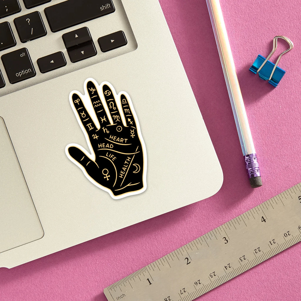 Die Cut Sticker - Palm Reading Hand