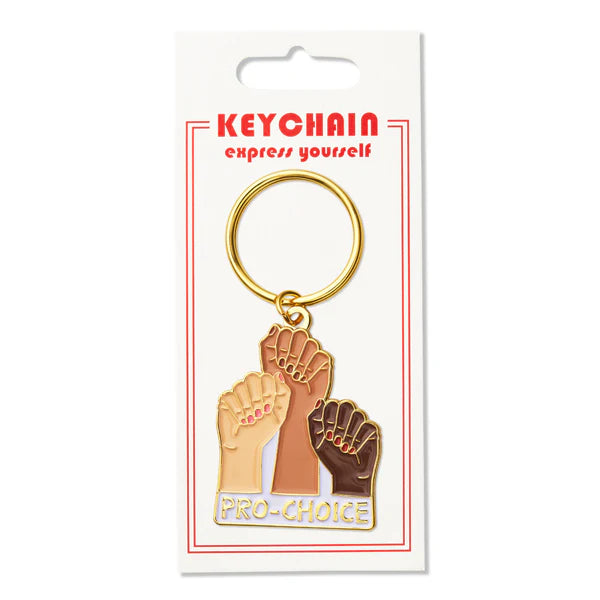 Keychain - Pro-Choice Hands