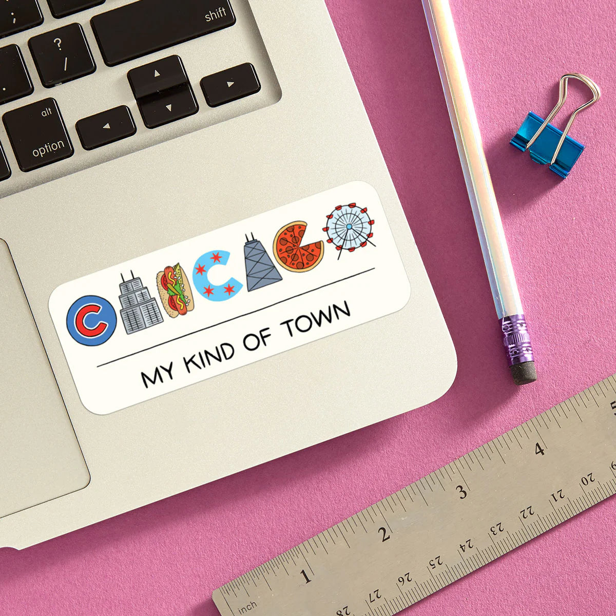 Die Cut Sticker - Chicago Icons