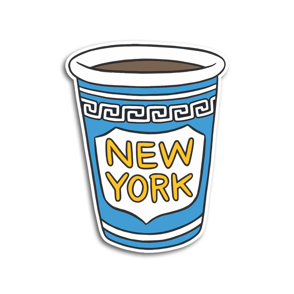 Die Cut Sticker - NYC Coffee Cup