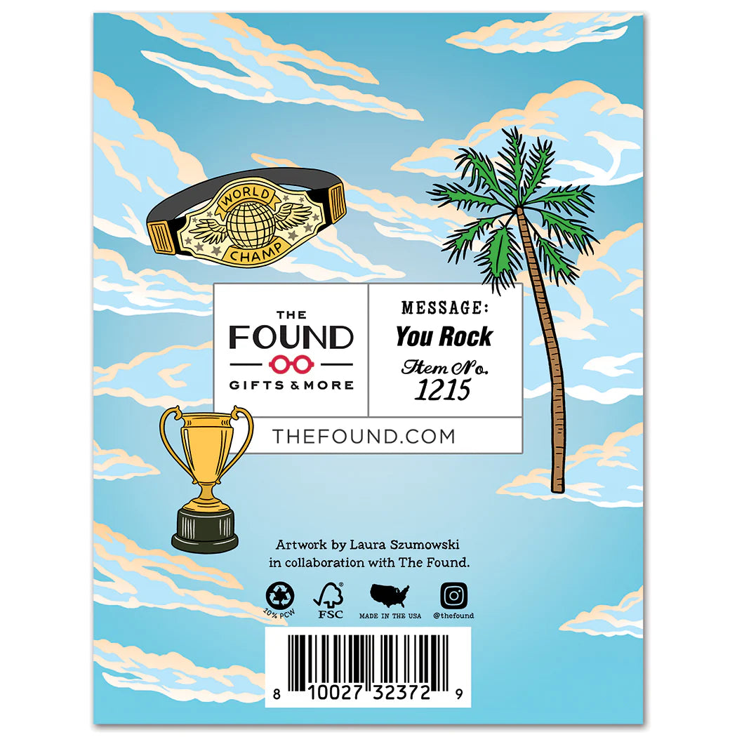 The Rock Father's Day Card