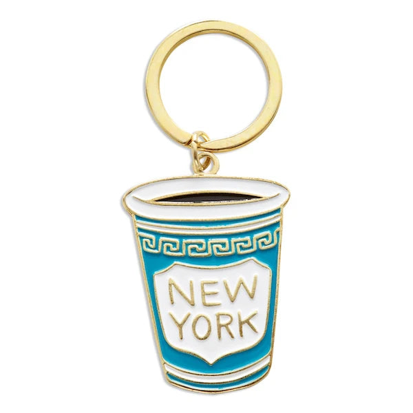 Keychain - New York Coffee Cup