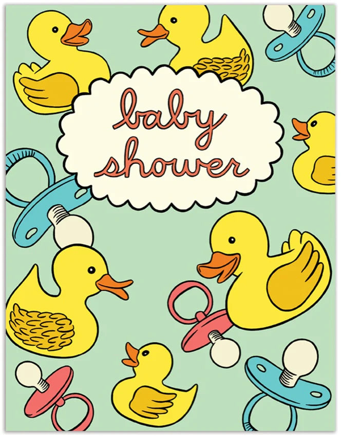 Baby Shower Rubber Ducks