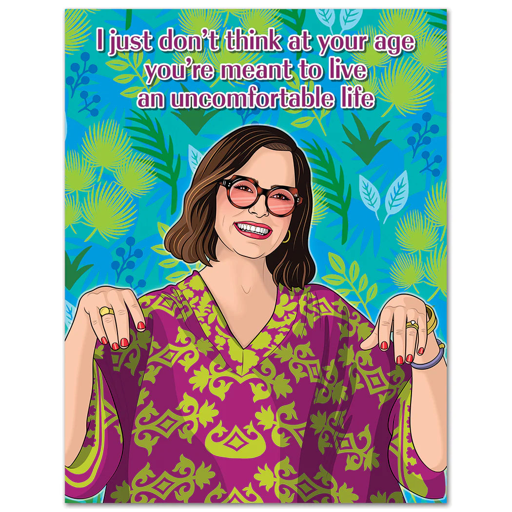 Parker Posey Live It Up Birthday Card