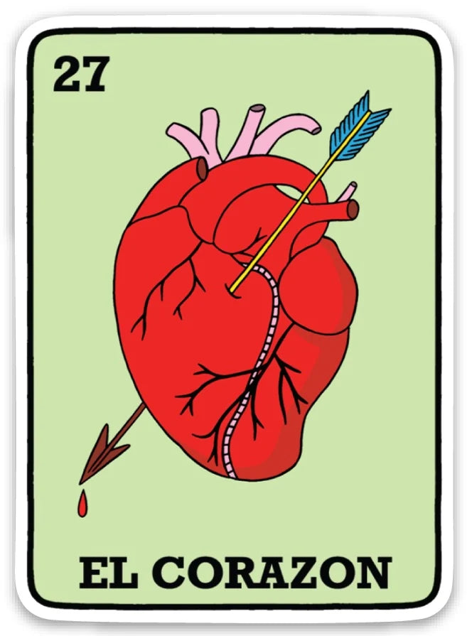 Die Cut Sticker - El Corazon