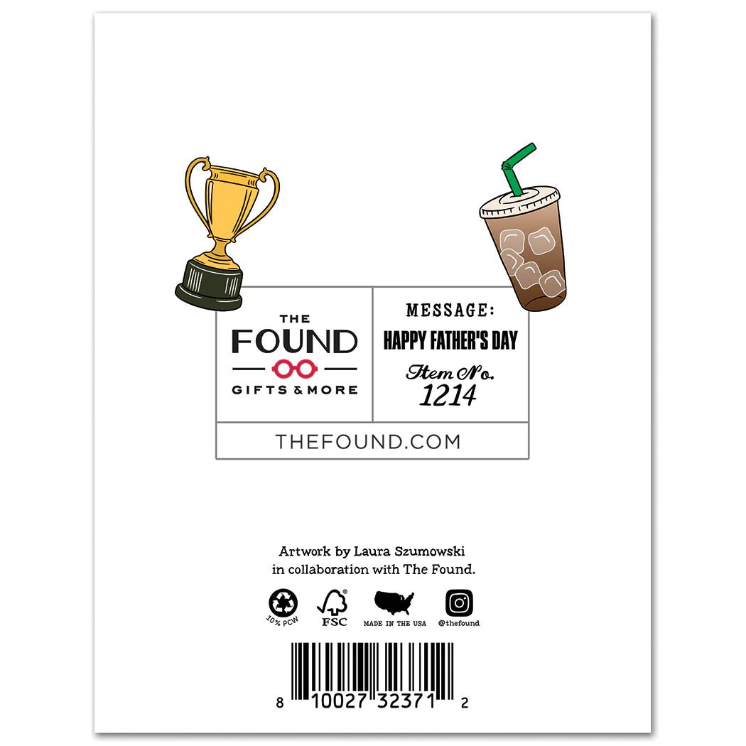 Pedro Pascal Father's Day Card