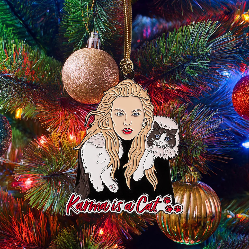 Ornament - TS with Cat