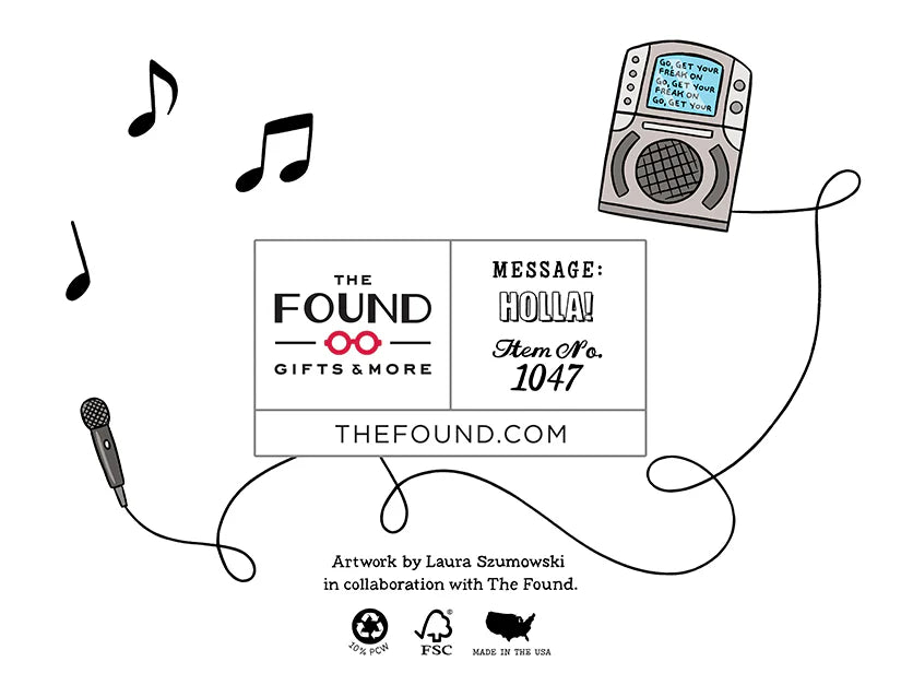 Carpool Karaoke Birthday Card