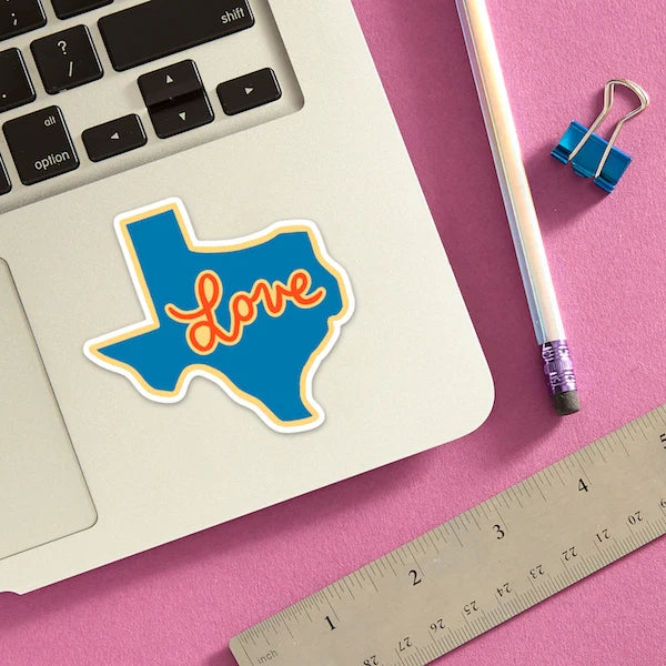 Die Cut Sticker - Texas Love