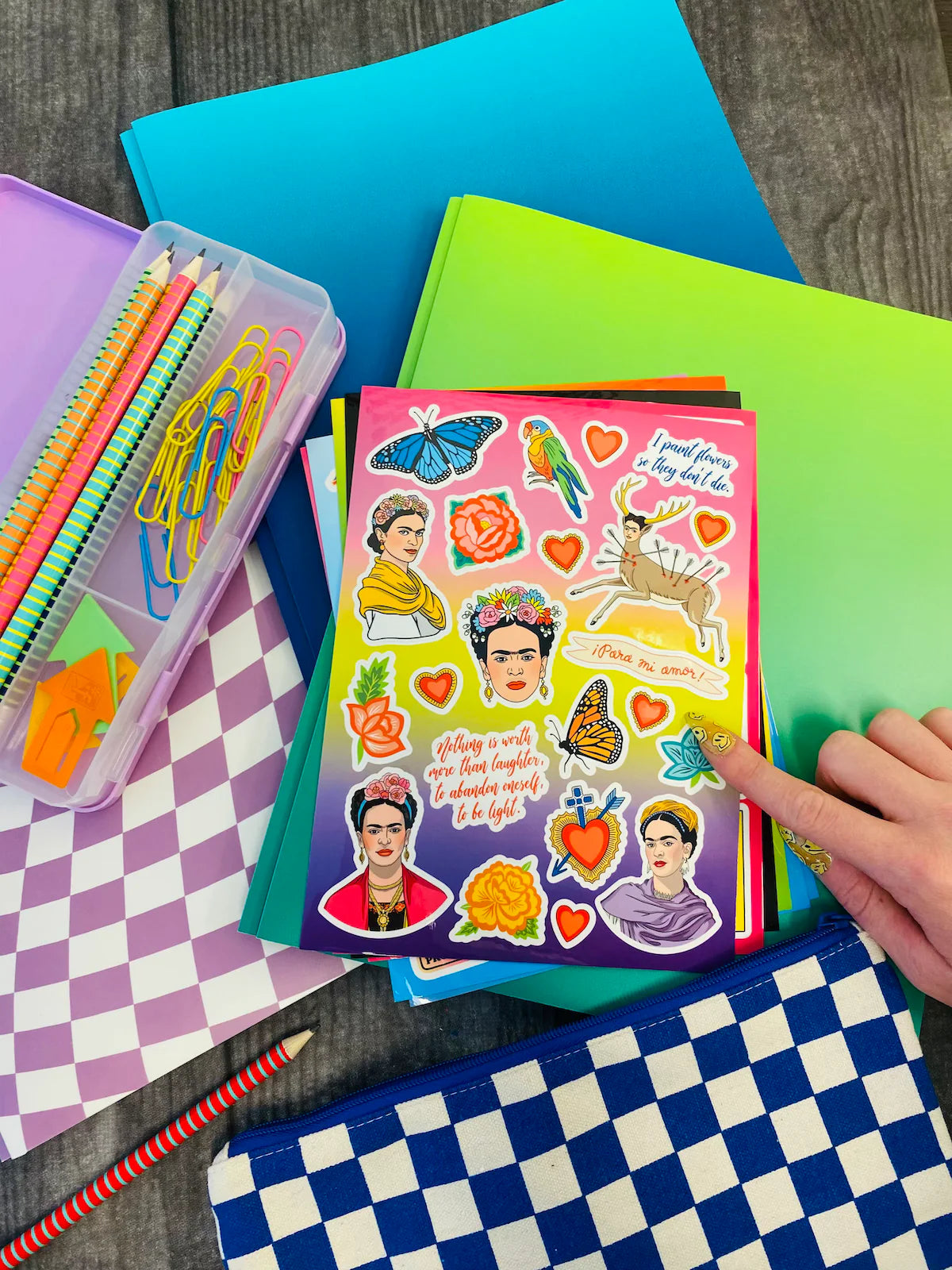 Sticker Sheet - Artista Mexicana