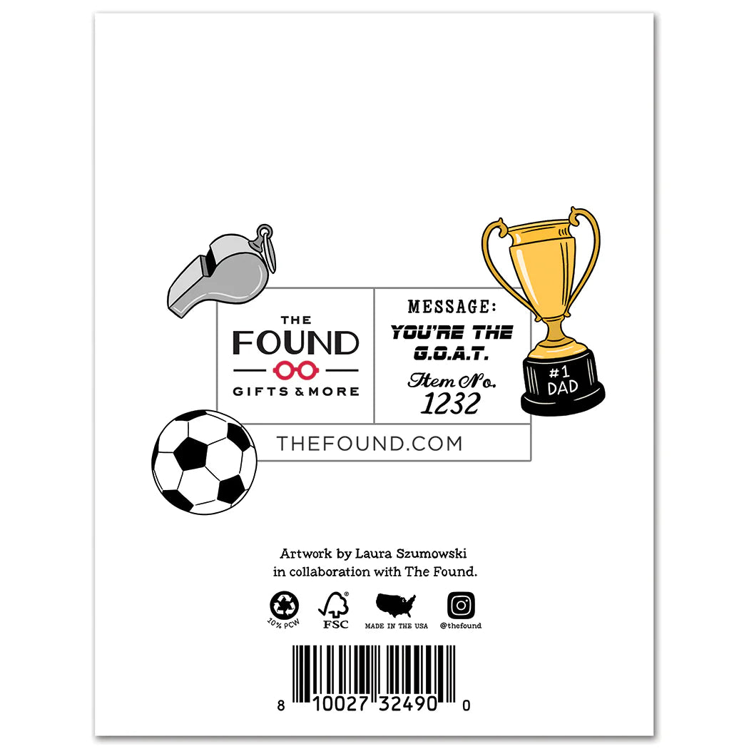 G.O.A.T Father's Day Card