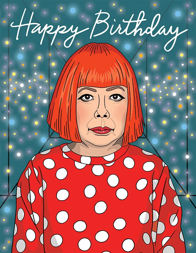 Yayoi Kusama Happy Birthday