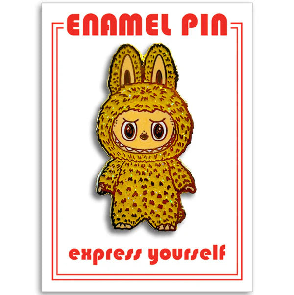 Pin - Labubu Toffee (w/ Glitter)