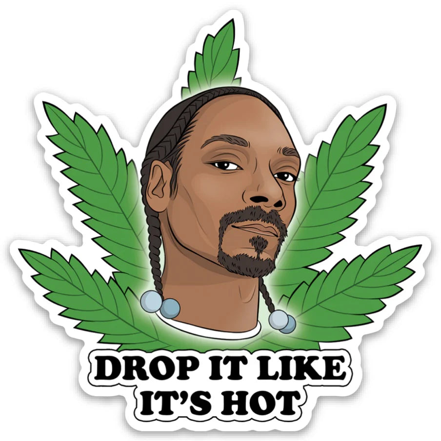 Die Cut Sticker - Snoop Pot Leaf
