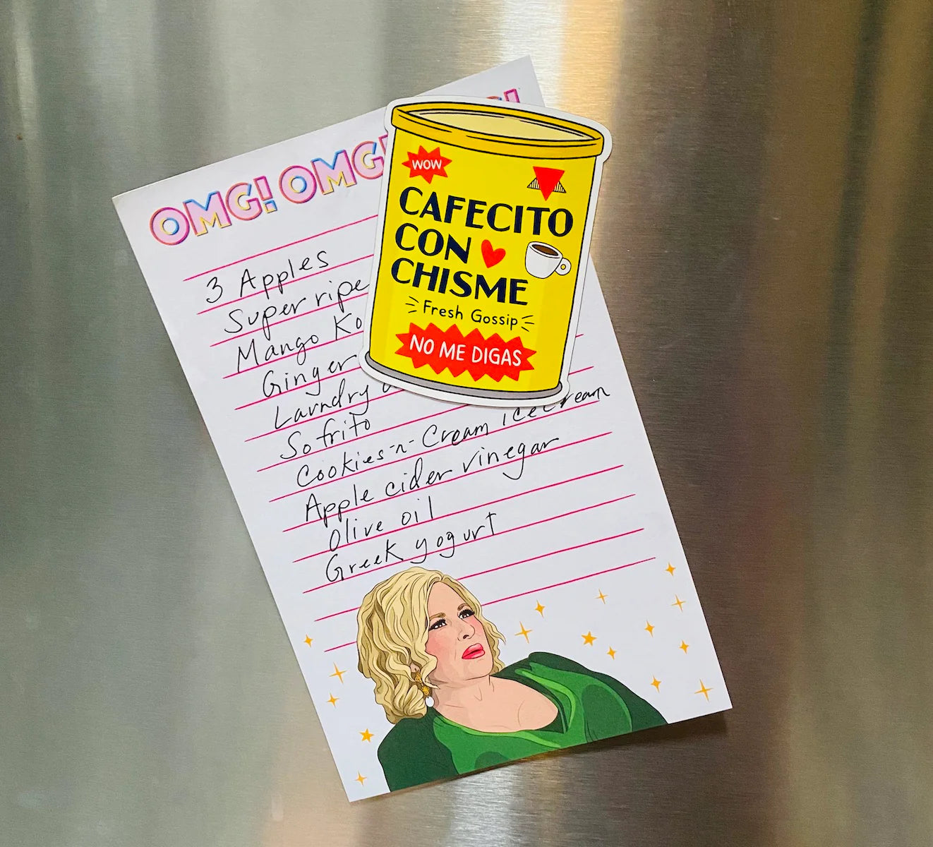 Die Cut Magnet - Cafecito