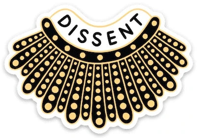 Die Cut Sticker - Dissent Collar