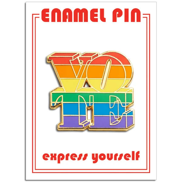 Pin - VOTE (Rainbow)