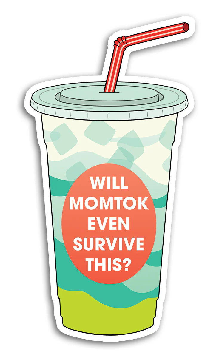 Die Cut Sticker - MomTok Dirty Soda