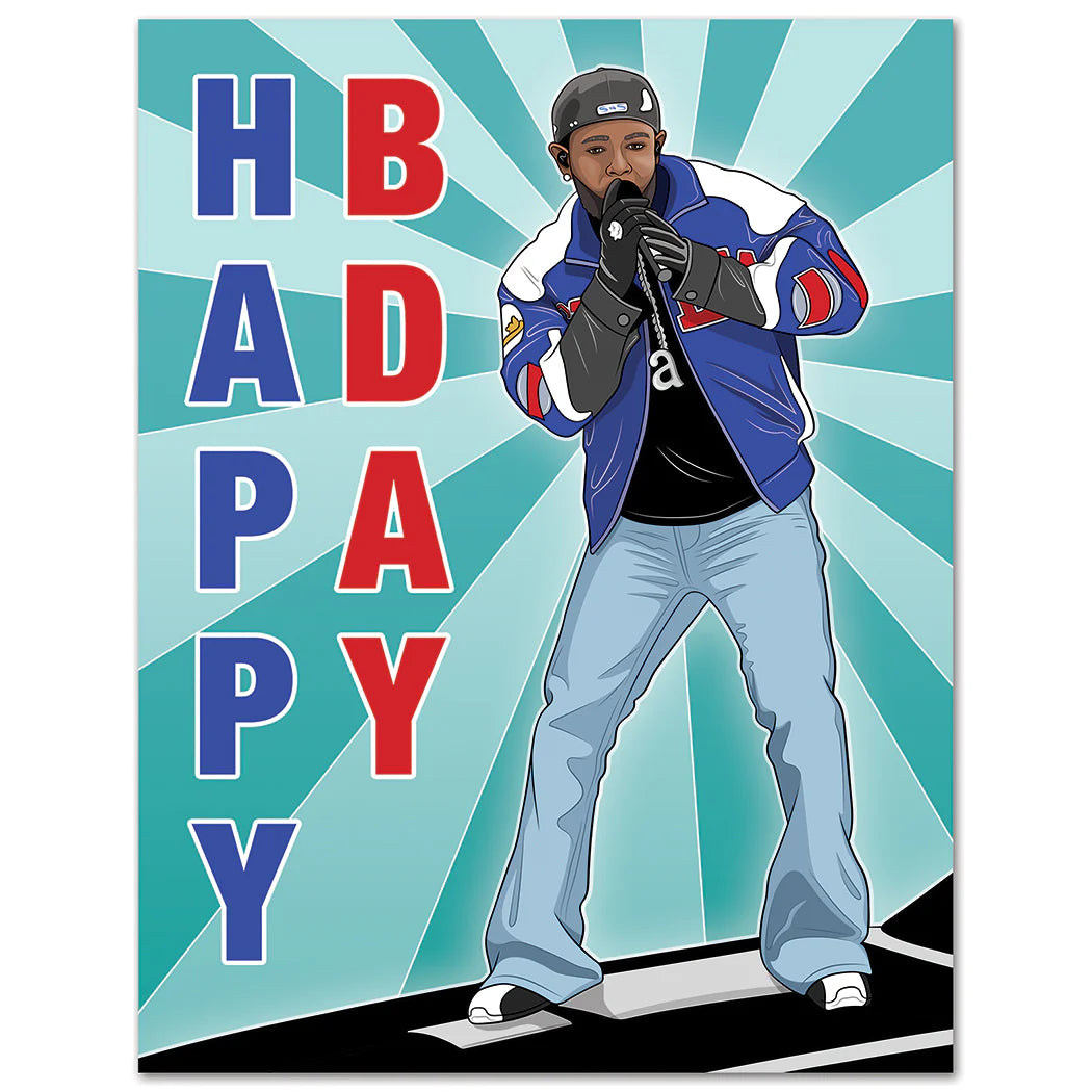 Kendrick They Not Like Us Birthday Card