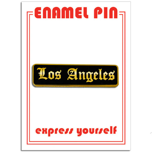 Pin - Los Angeles (Old English)