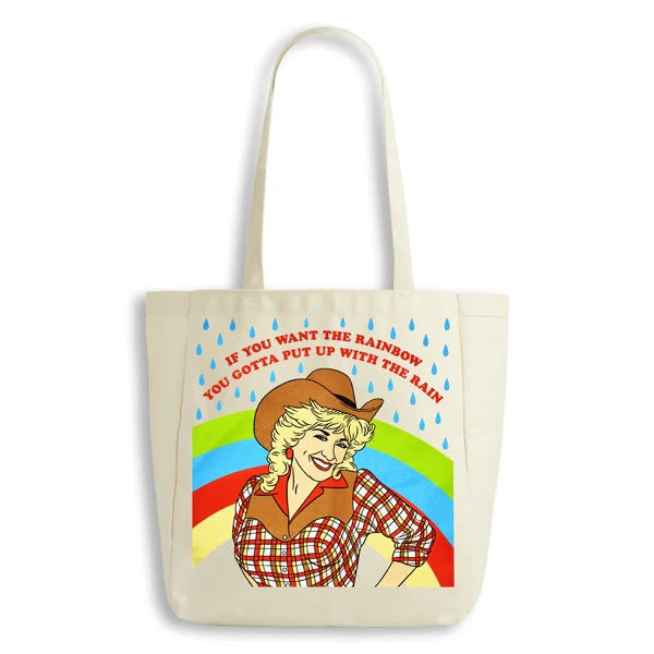 Tote - Cowgirl Rainbow