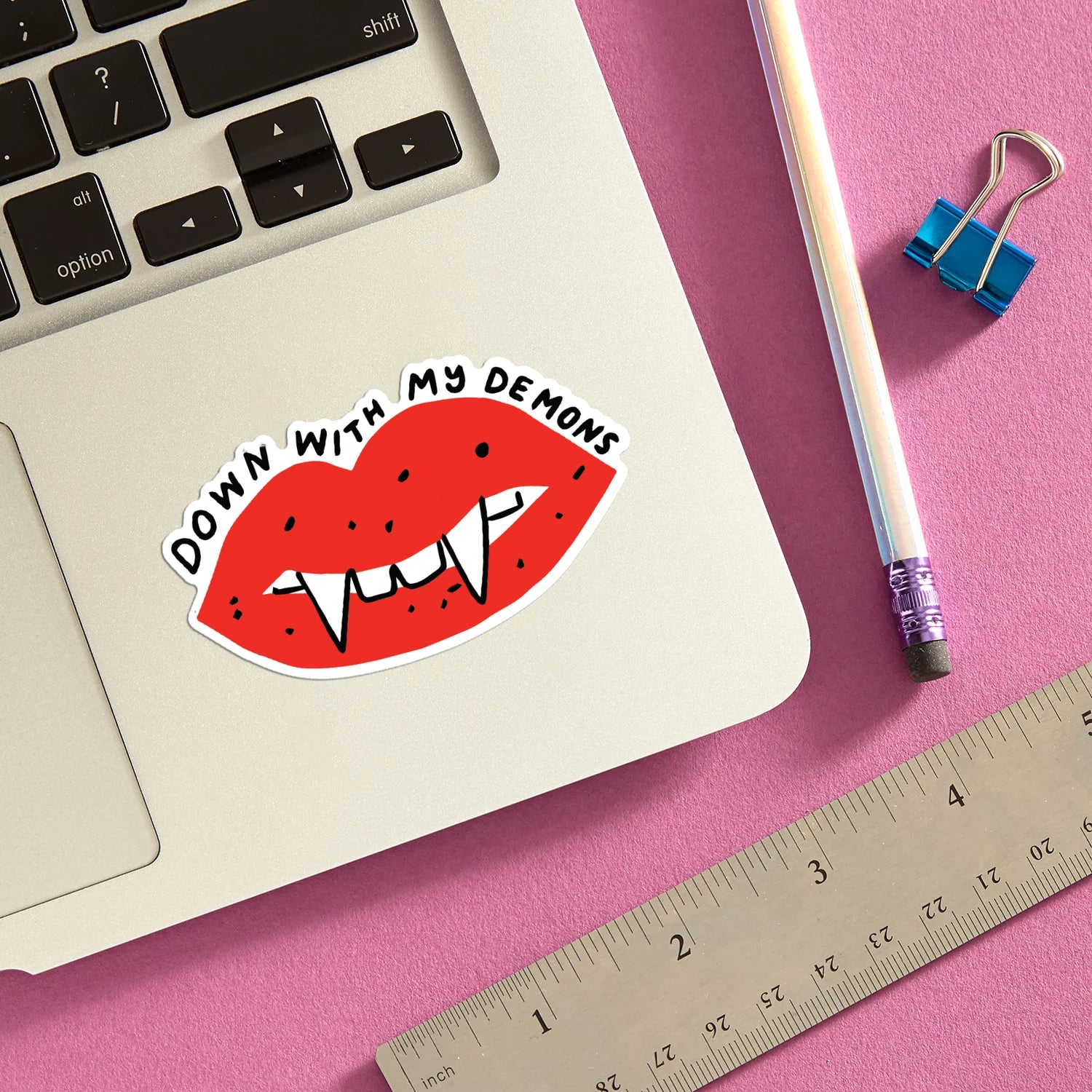 Die Cut Sticker - Down With my Demons