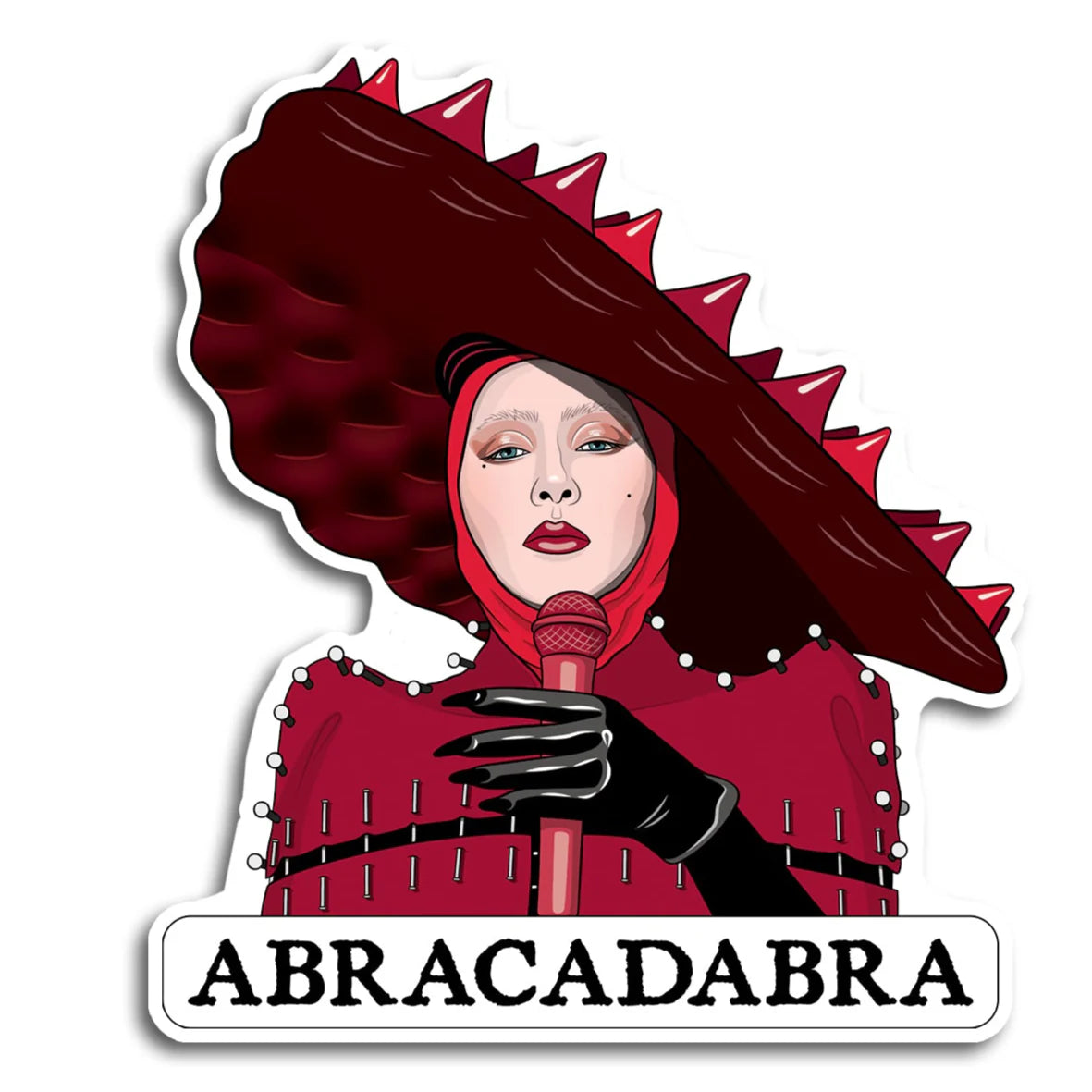Die Cut Sticker - Lady Gaga Abracadabra