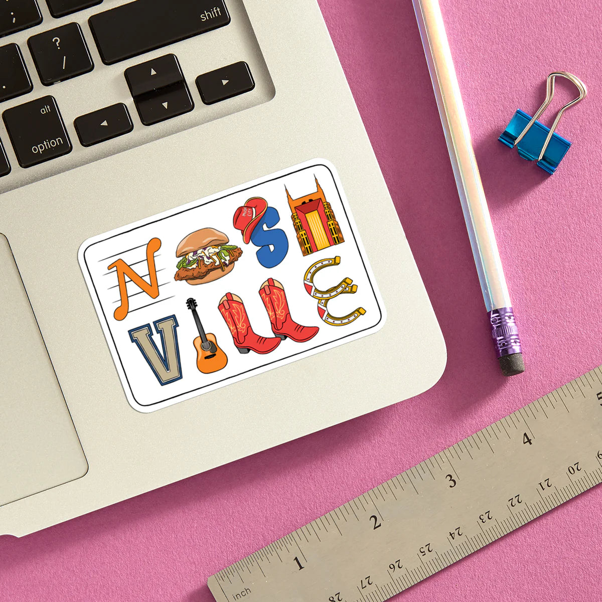 Die Cut Sticker - Nashville Icons