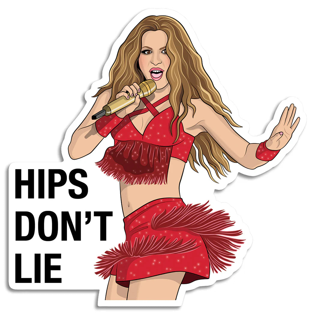 Die Cut Sticker - Hips Don't Lie