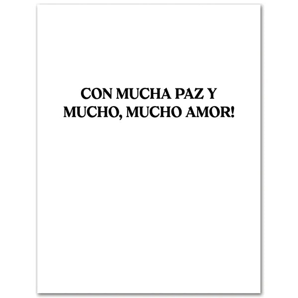 Walter Feliz Navidad Christmas Card