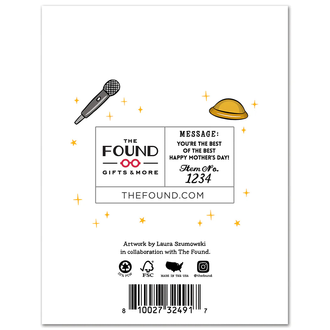 Mom You've Got Talent Mother's Day Card