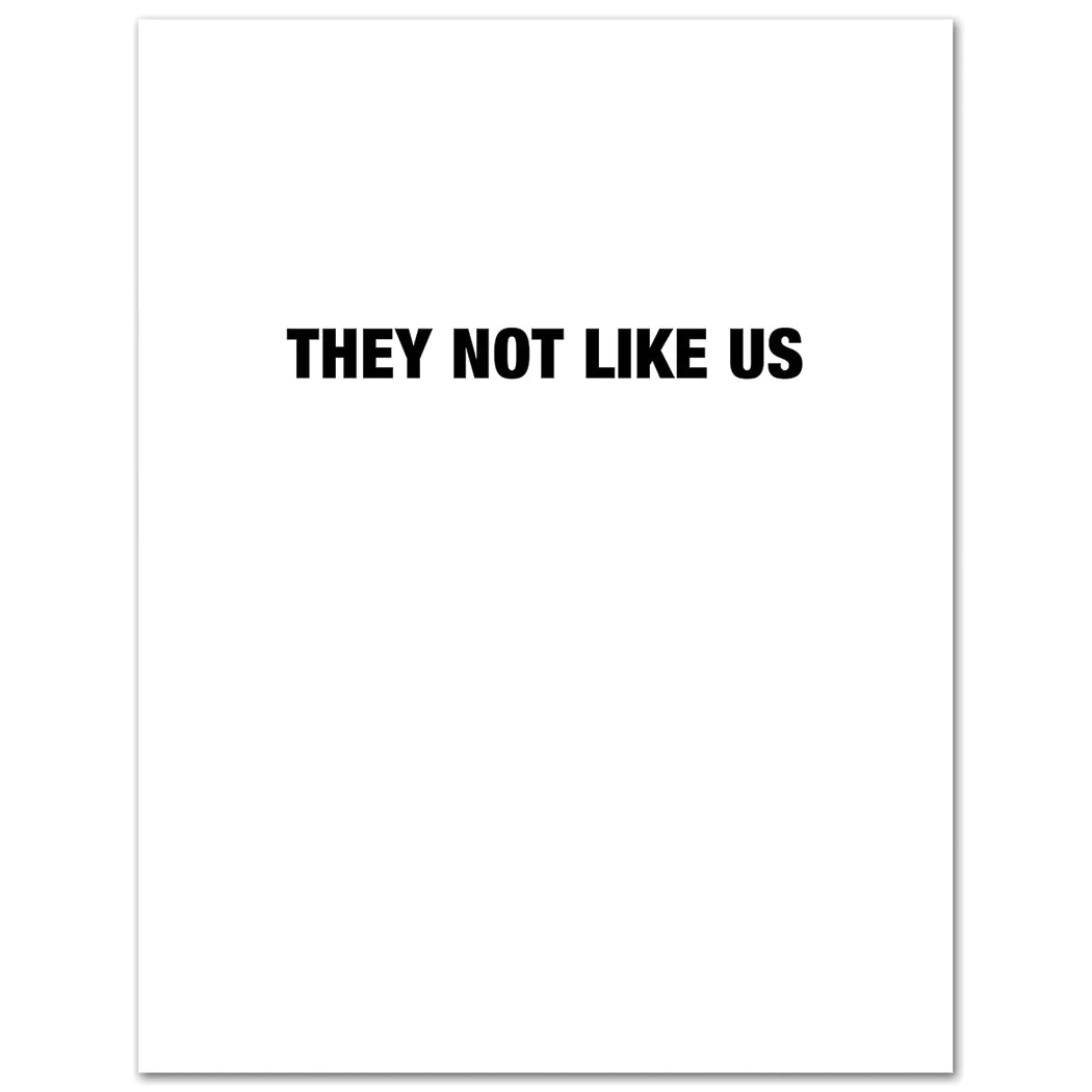 Kendrick They Not Like Us Birthday Card