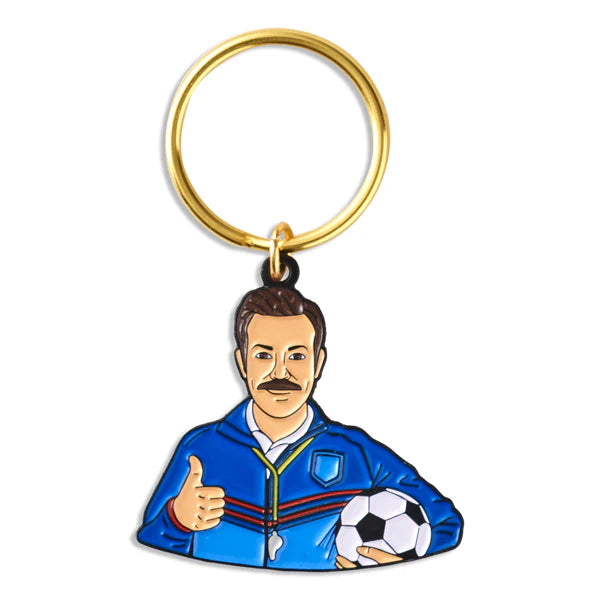 Keychain - Ted Soccer