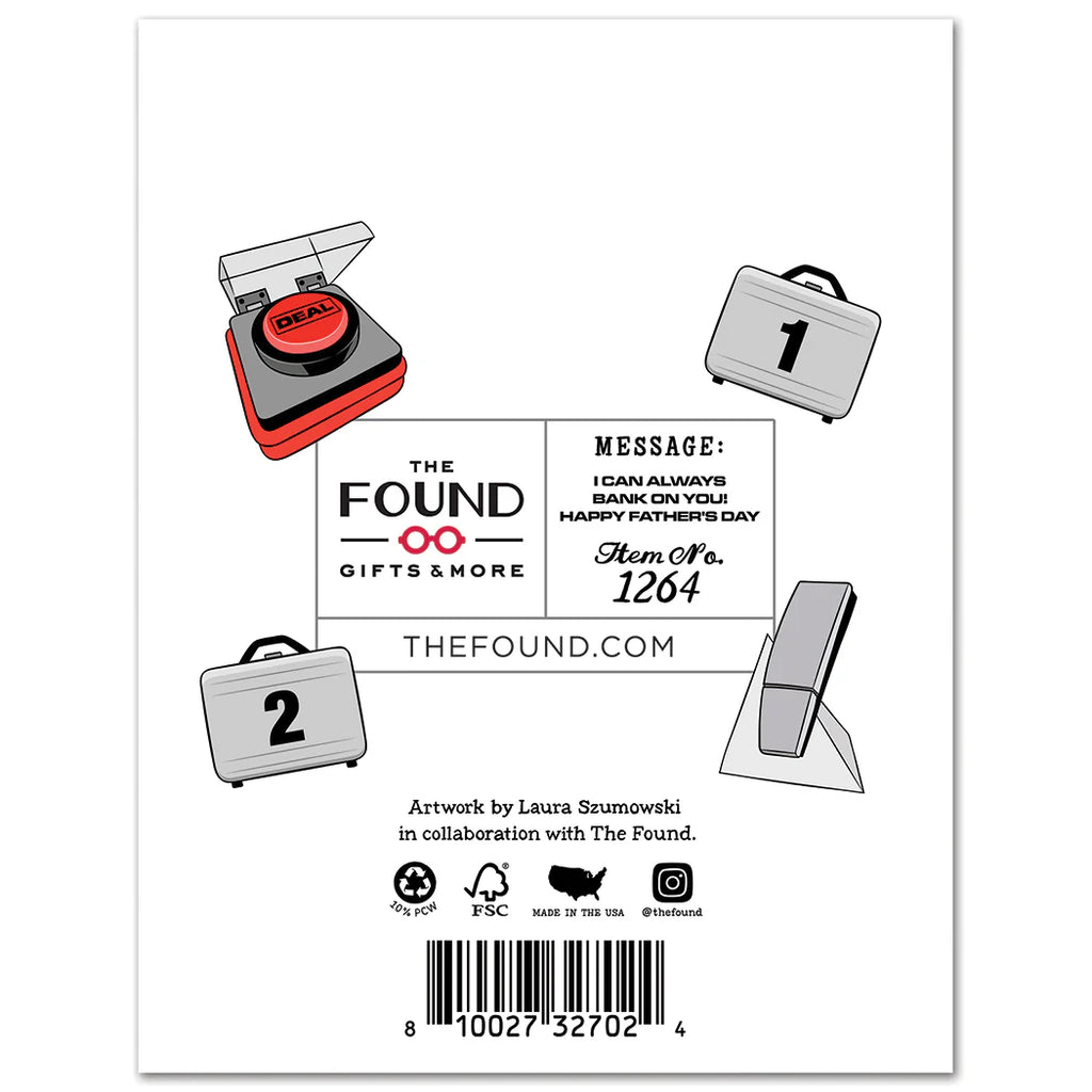 Dad You're a Really Good Deal Father's Day Card