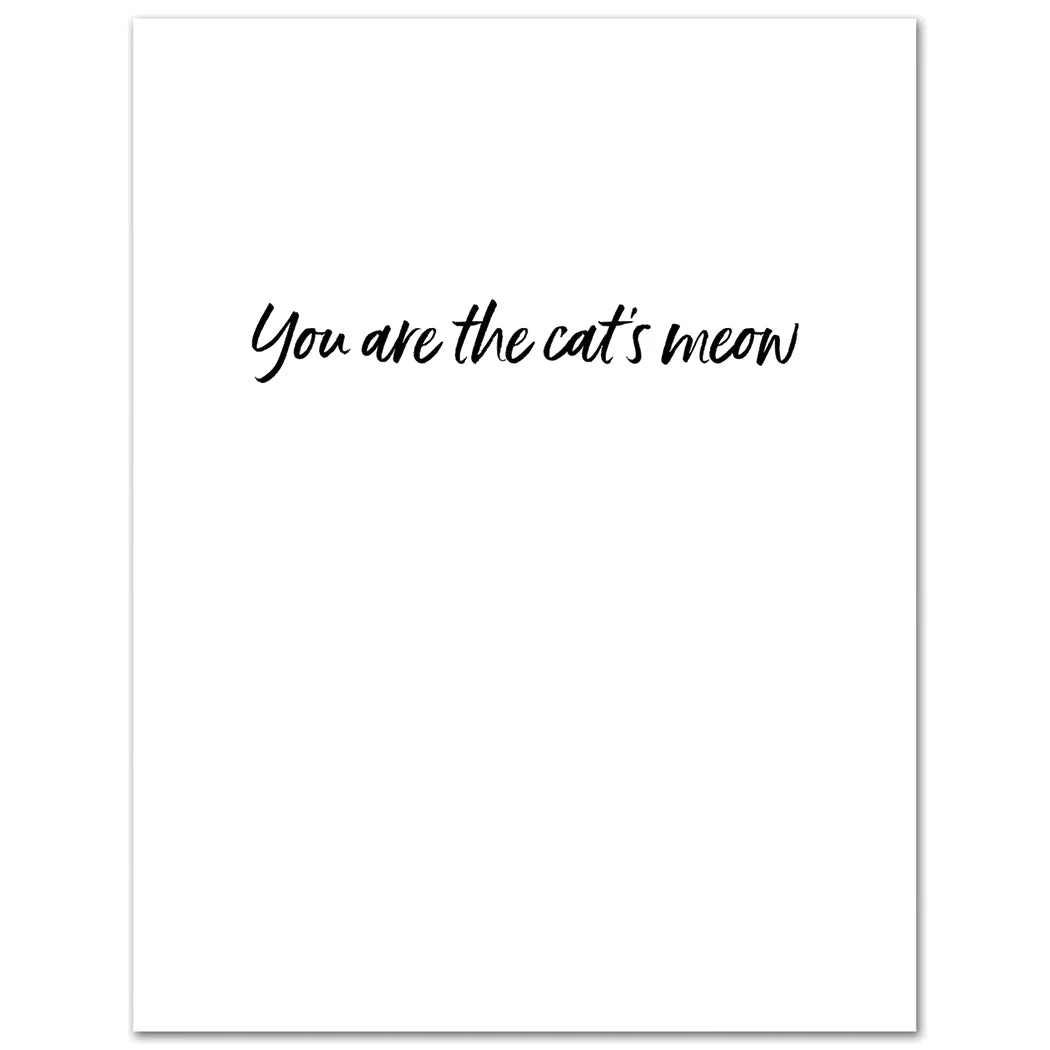 TS Cat's Meow Birthday Card