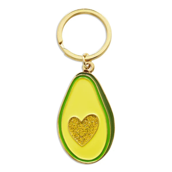 Keychain - Avocado Heart